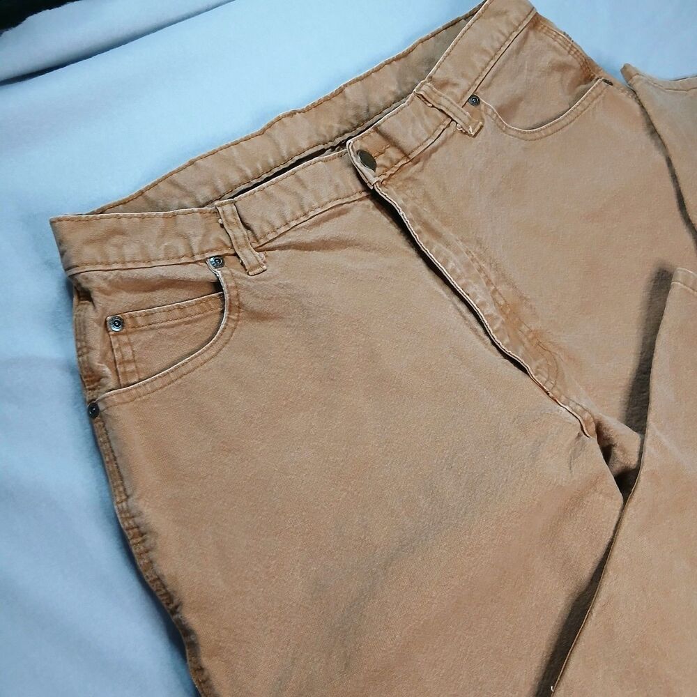 Genuine Dickies Carpenter Work Pants Heavy Duty Khaki Utility Jean Men's 36x32 - Picture 5 of 11